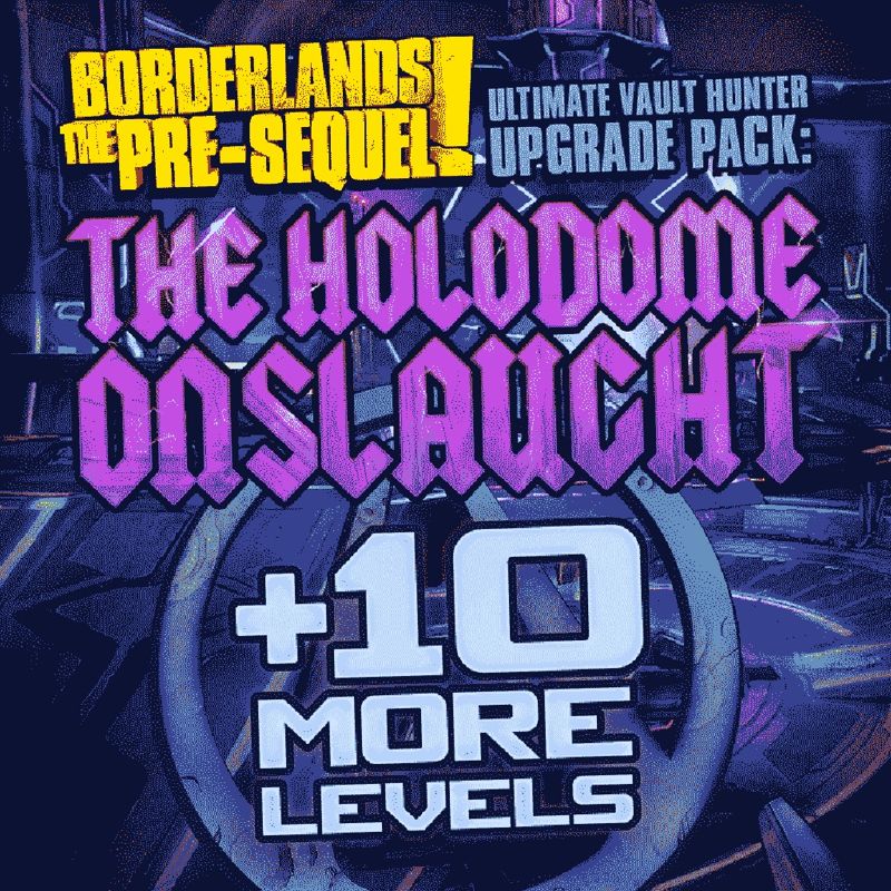 Front Cover for Borderlands: The Pre-Sequel! - Ultimate Vault Hunter Upgrade Pack: The Holodome Onslaught (PlayStation 3) (PSN release)