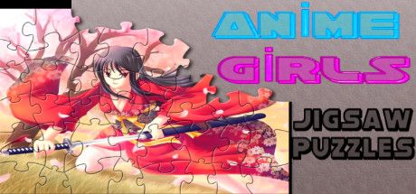 Front Cover for Anime Girls Jigsaw Puzzles (Windows) (Steam release)