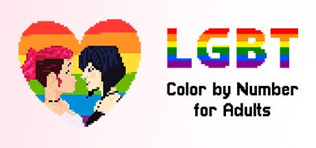 Front Cover for LGBT: Color by Number for Adults (Macintosh and Windows) (Steam release)