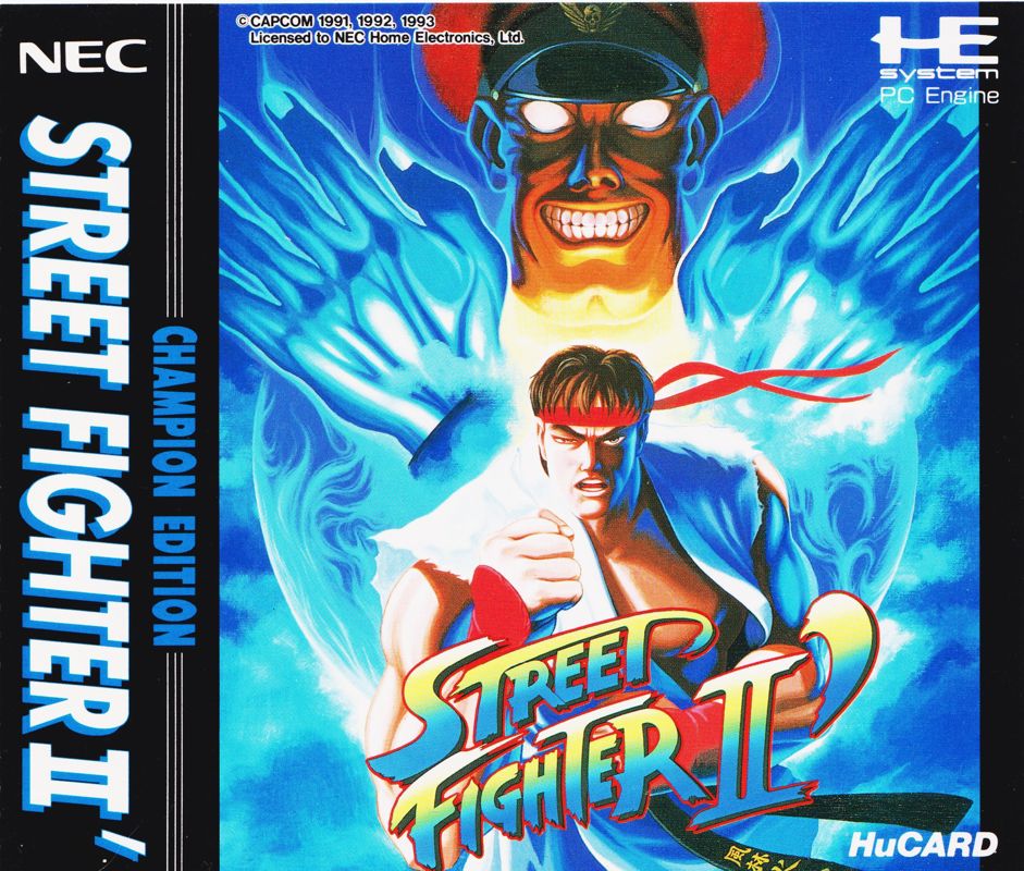 Street Fighter II: Champion Edition cover or packaging material - MobyGames