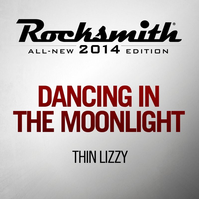 Front Cover for Rocksmith: All-new 2014 Edition - Thin Lizzy: Dancing In The Moonlight (It's Caught Me In Its Spotlight) (PlayStation 3 and PlayStation 4) (PSN release)