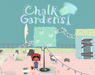 Front Cover for Chalk Gardens (Windows) (itch.io release)