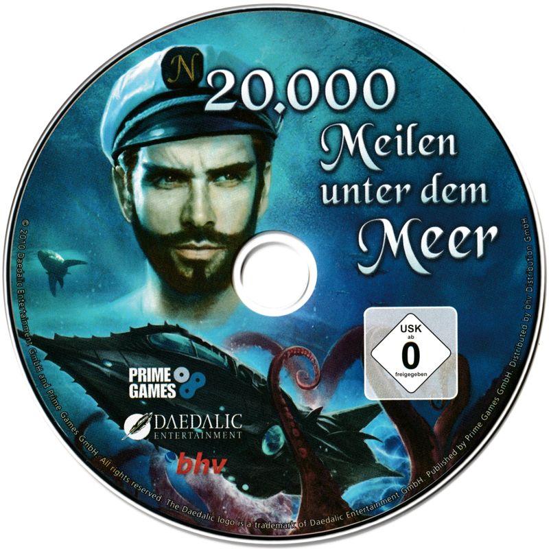 Media for 20,000 Leagues Under the Sea (Macintosh and Windows)