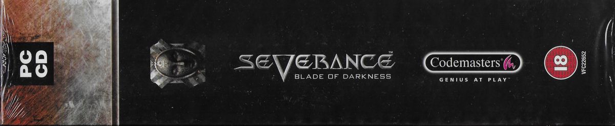 Spine/Sides for Severance: Blade of Darkness (Limited Edition Pack) (Windows)