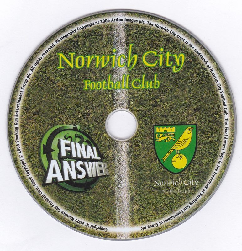 Media for Final Answer: Norwich City (DVD Player)