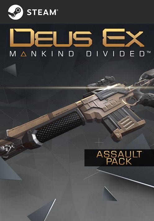 Front Cover for Deus Ex: Mankind Divided - Assault Pack (Windows) (Square Enix Europe Online release)