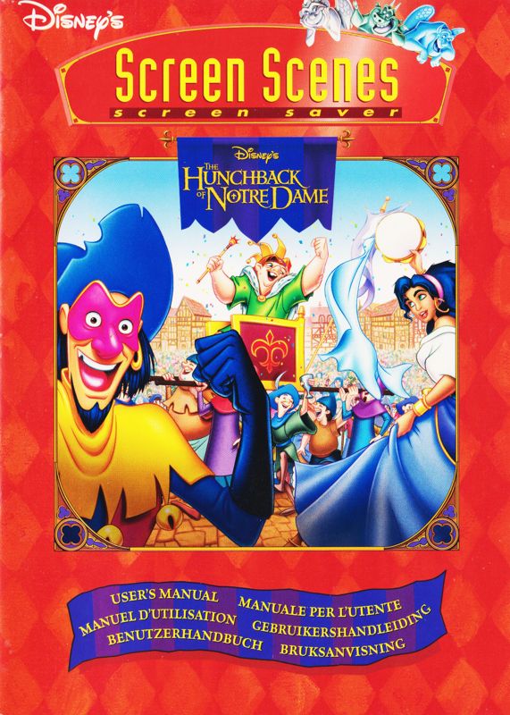 Manual for Apple Magic Collection 2 (Macintosh): Disney's Screen Scenes: The Hunchback of Notre Dame - Front (80-page)