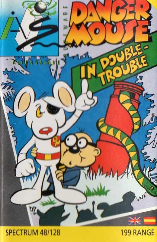 Danger Mouse in Double Trouble cover or packaging material MobyGames