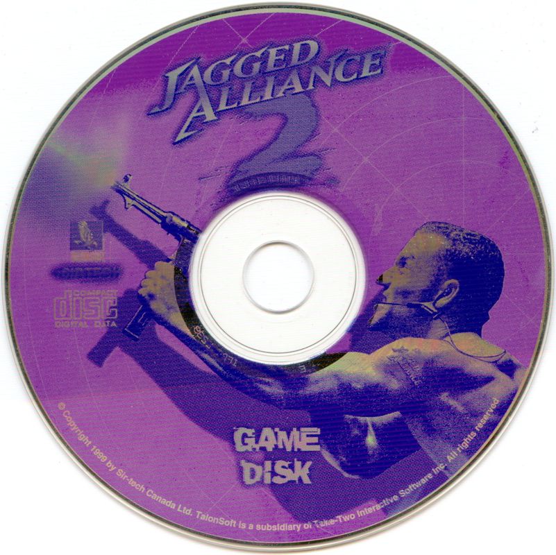 Media for Jagged Alliance 2 (Windows): Game Disc