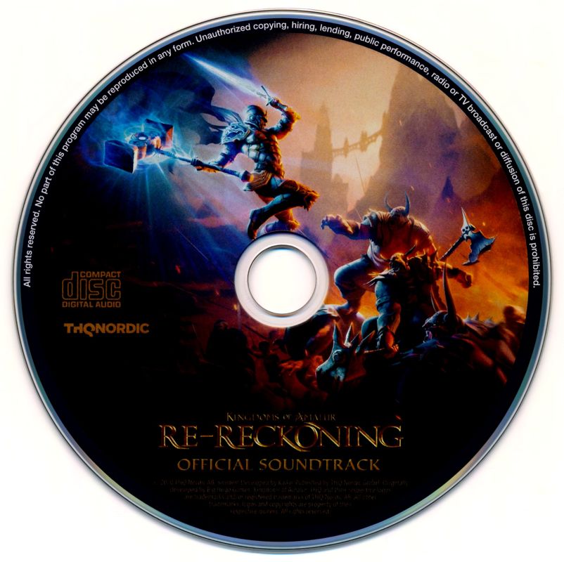 Soundtrack for Kingdoms of Amalur: Re-Reckoning (Collector's Edition) (Windows): Media