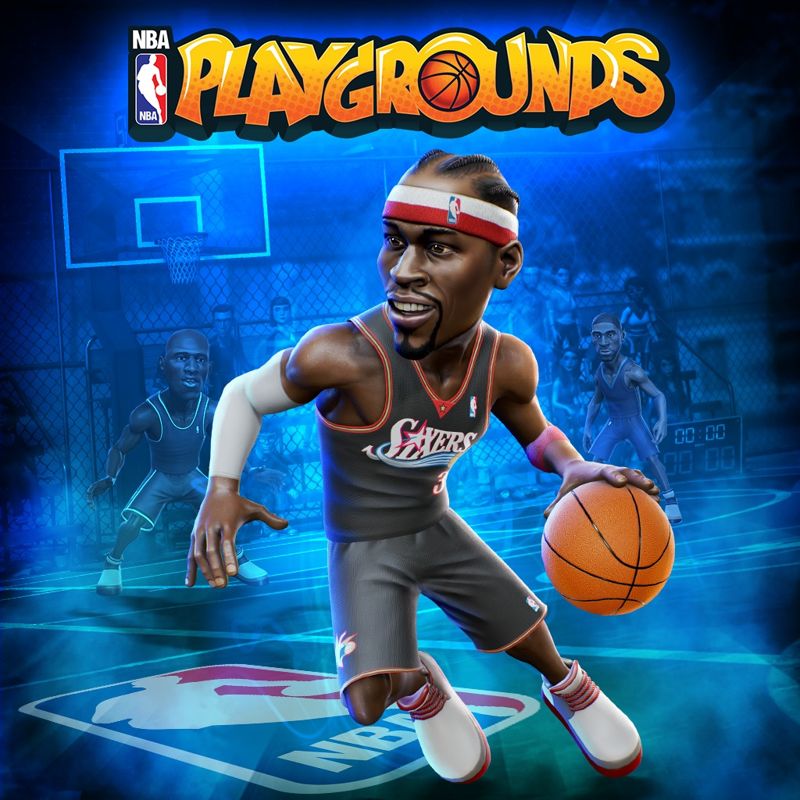 Front Cover for NBA Playgrounds (PlayStation 4) (download release)