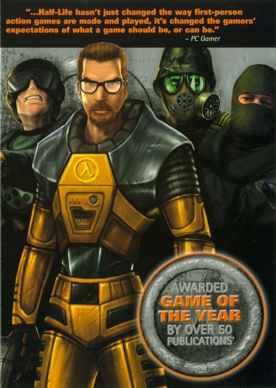 Inside Cover for Half-Life: Platinum Collection (Windows): Left Flap