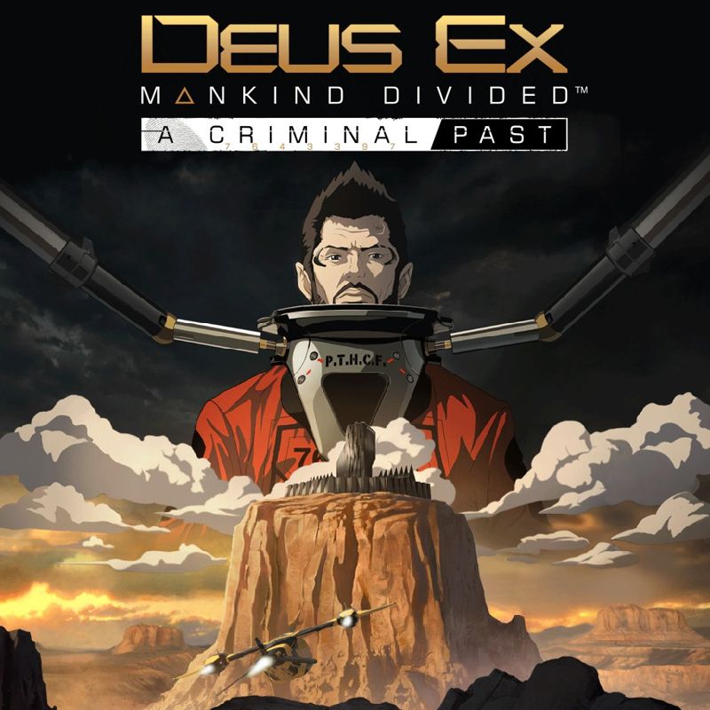 Front Cover for Deus Ex: Mankind Divided - A Criminal Past (PlayStation 4) (download release)