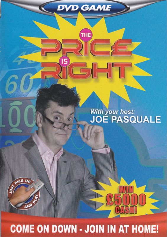Front Cover for The Price Is Right With Your Host: Joe Pasquale (DVD Player)