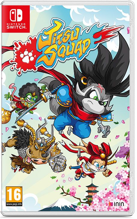 Front Cover for Jitsu Squad (Nintendo Switch) (download release)