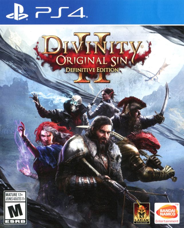 Front Cover for Divinity: Original Sin II (PlayStation 4)