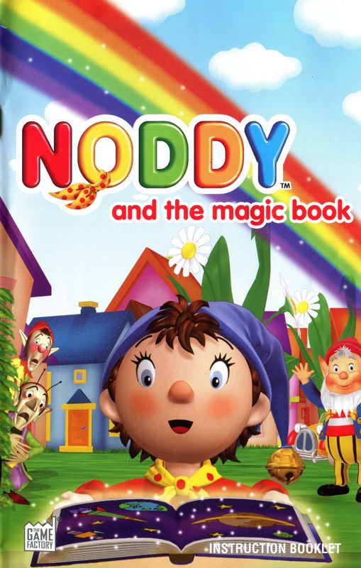 Manual for Noddy and the Magic Book (PlayStation 2): Front