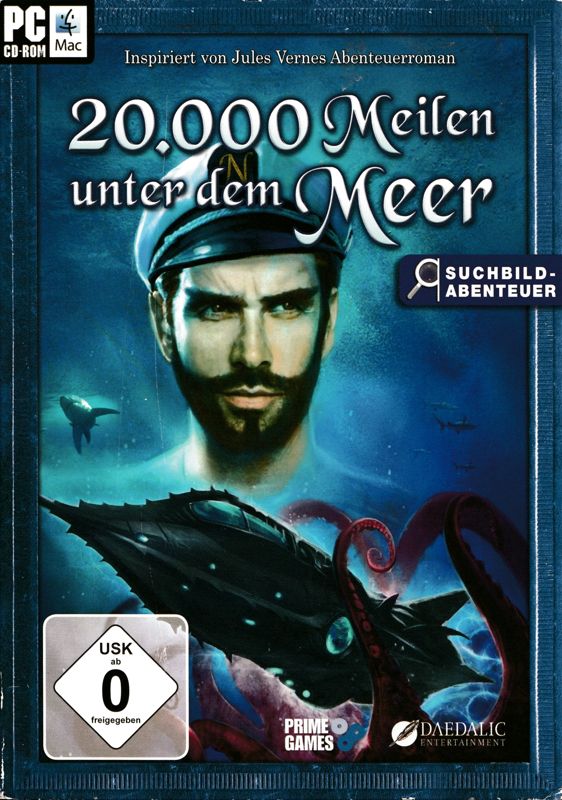 Front Cover for 20,000 Leagues Under the Sea (Macintosh and Windows)