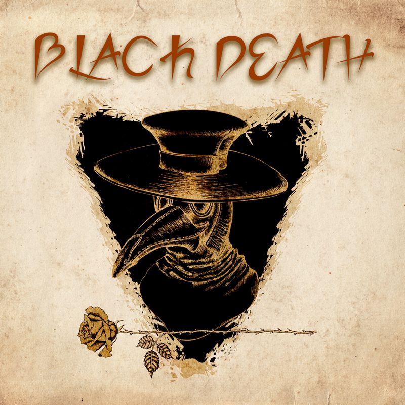 Front Cover for Black Death: A Tragic Dirge (PlayStation 4) (download release)