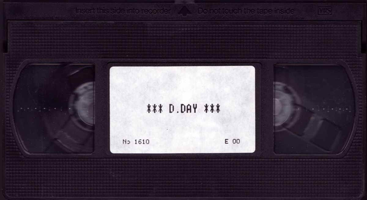 Media for D-Day (DOS): Bonus V.H.S tape