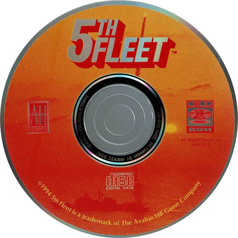 Media for 5th Fleet (DOS) (CD-ROM release)