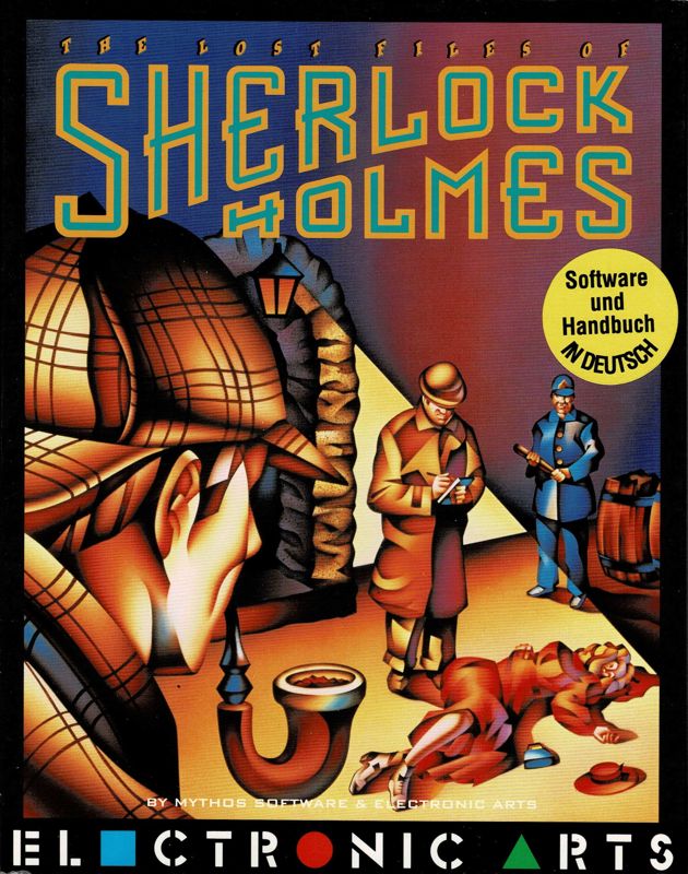 Front Cover for The Lost Files of Sherlock Holmes (DOS) (5,25'' Disk release)