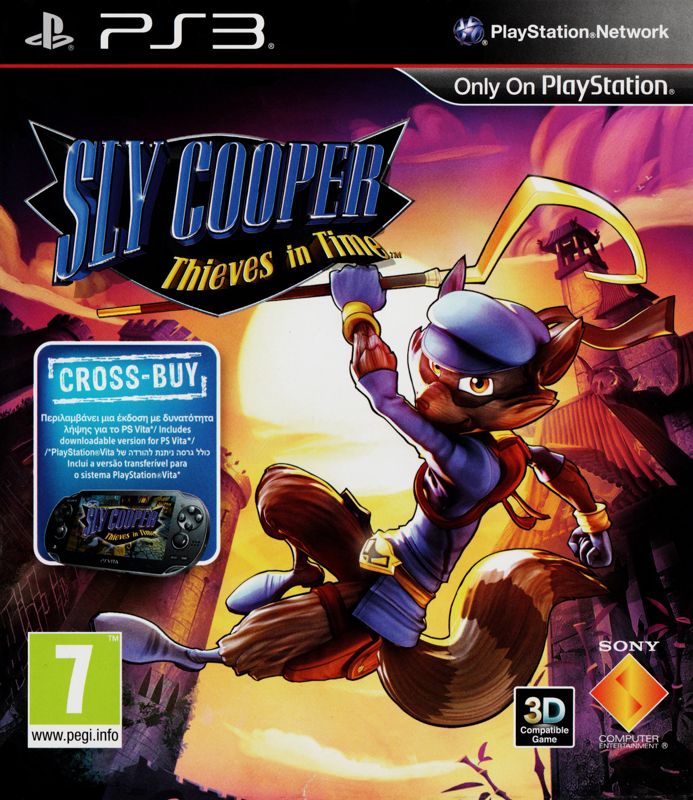 Front Cover for Sly Cooper: Thieves in Time (PlayStation 3)