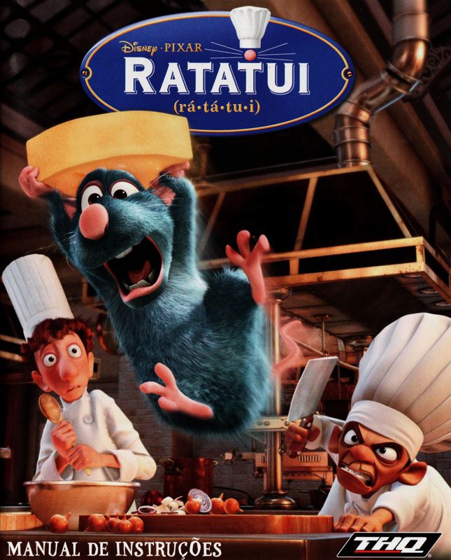 Manual for Disney•Pixar Ratatouille (PlayStation 3): Front