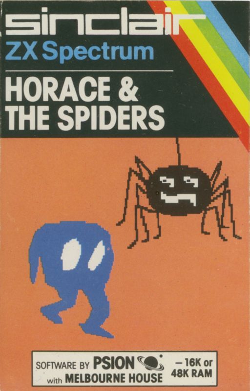 Front Cover for Horace & The Spiders (ZX Spectrum)