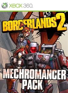 Front Cover for Borderlands 2: Mechromancer Pack (Xbox 360) (Download release)