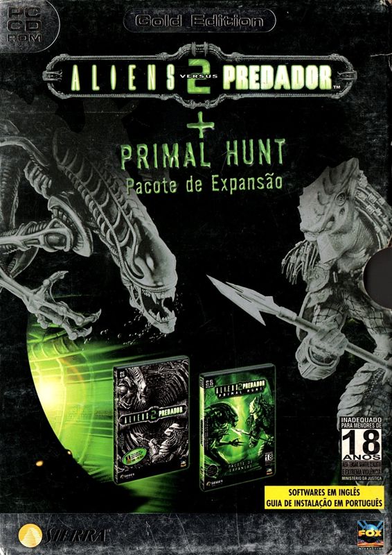 Front Cover for Aliens Versus Predator 2: Gold Edition (Windows)
