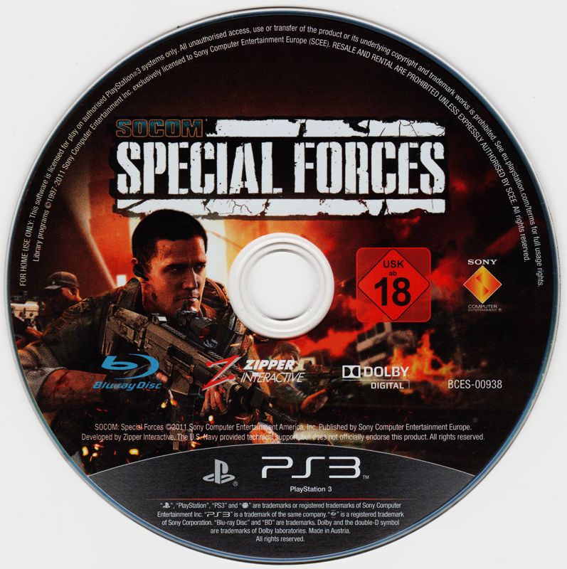 Media for SOCOM 4: U.S. Navy SEALs (PlayStation 3)