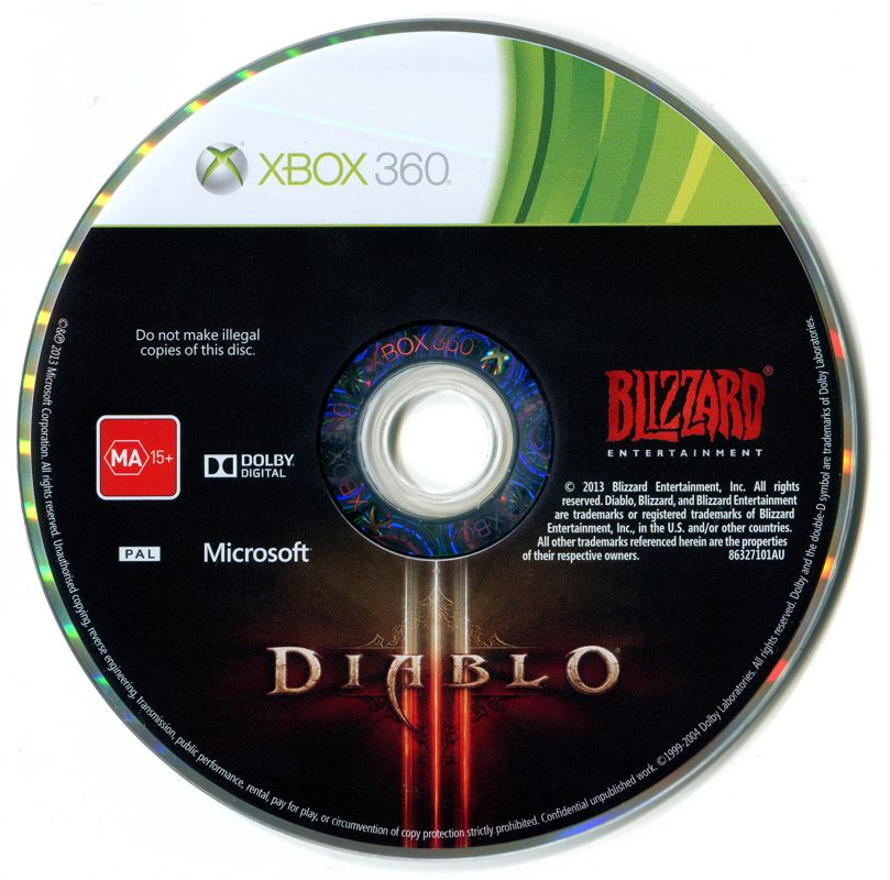 Diablo III cover or packaging material - MobyGames