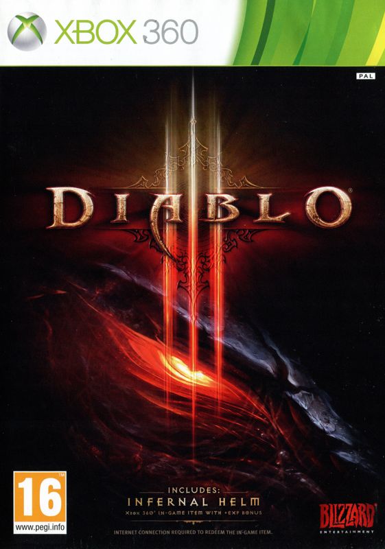 Front Cover for Diablo III (Xbox 360)