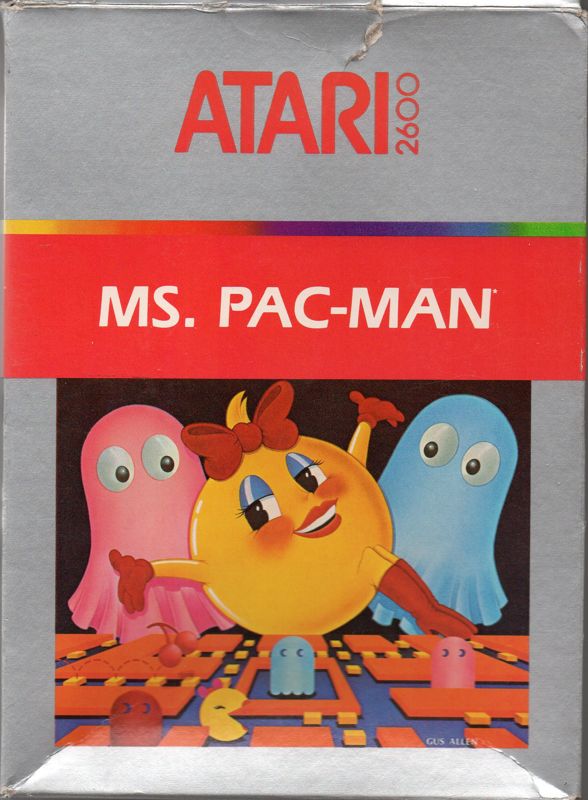 Front Cover for Ms. Pac-Man (Atari 2600)