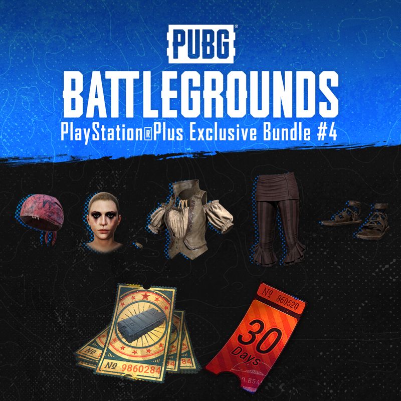 Front Cover for PUBG: Battlegrounds - PlayStation®Plus Exclusive Bundle #4 (PlayStation 4) (download release)