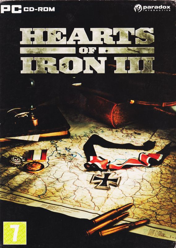 Front Cover for Hearts of Iron III (Windows)