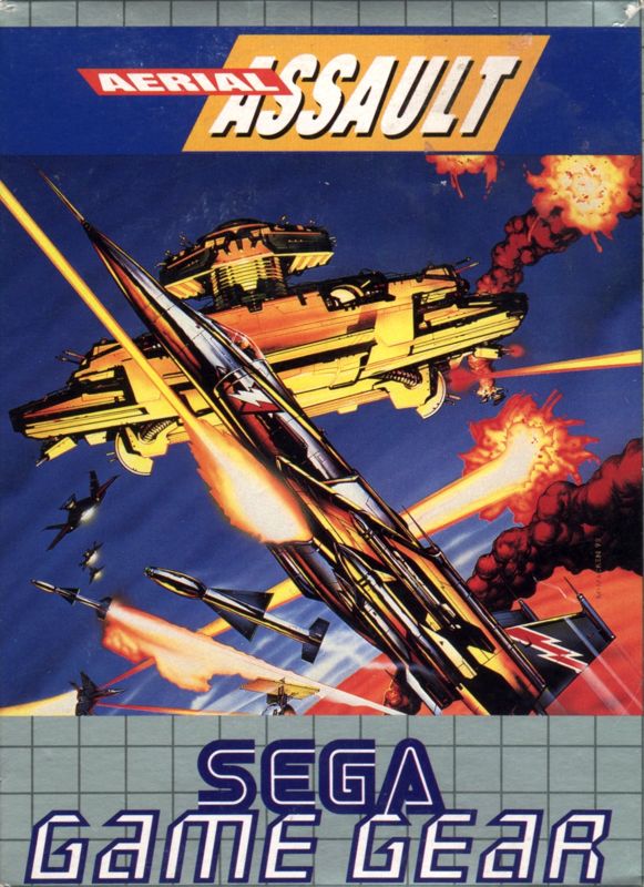 Front Cover for Aerial Assault (Game Gear)