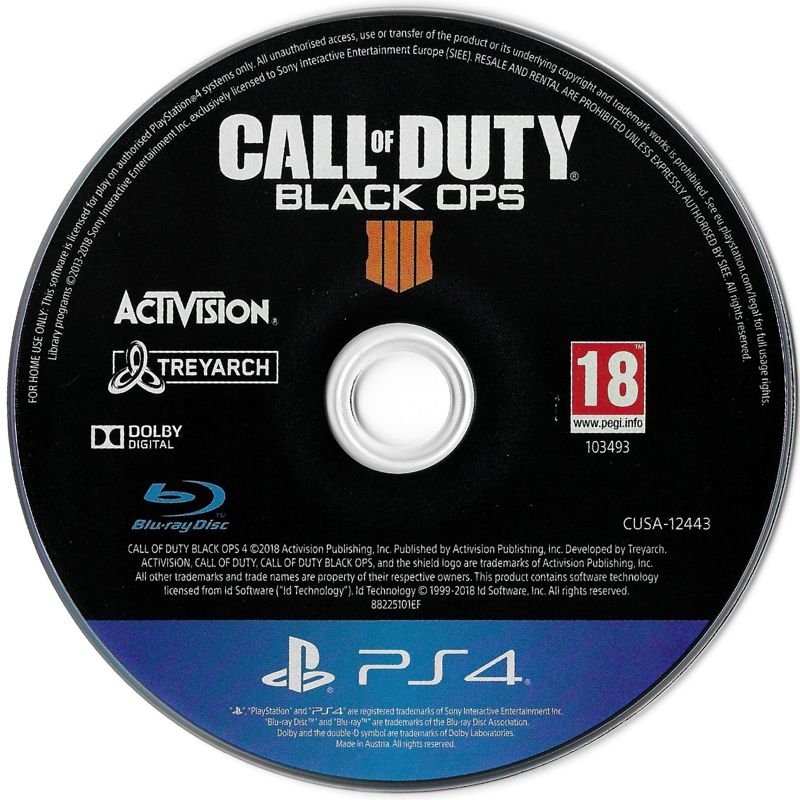 Call of Duty: Black Ops IIII (Specialist Edition) cover or packaging ...