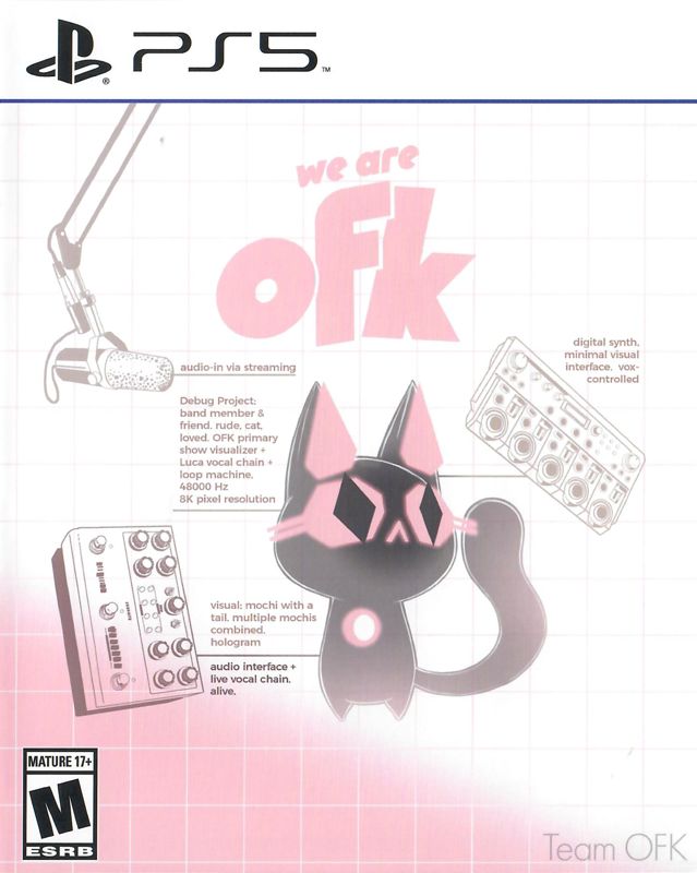 Front Cover for We Are OFK (PlayStation 5) (iam8bit edition)
