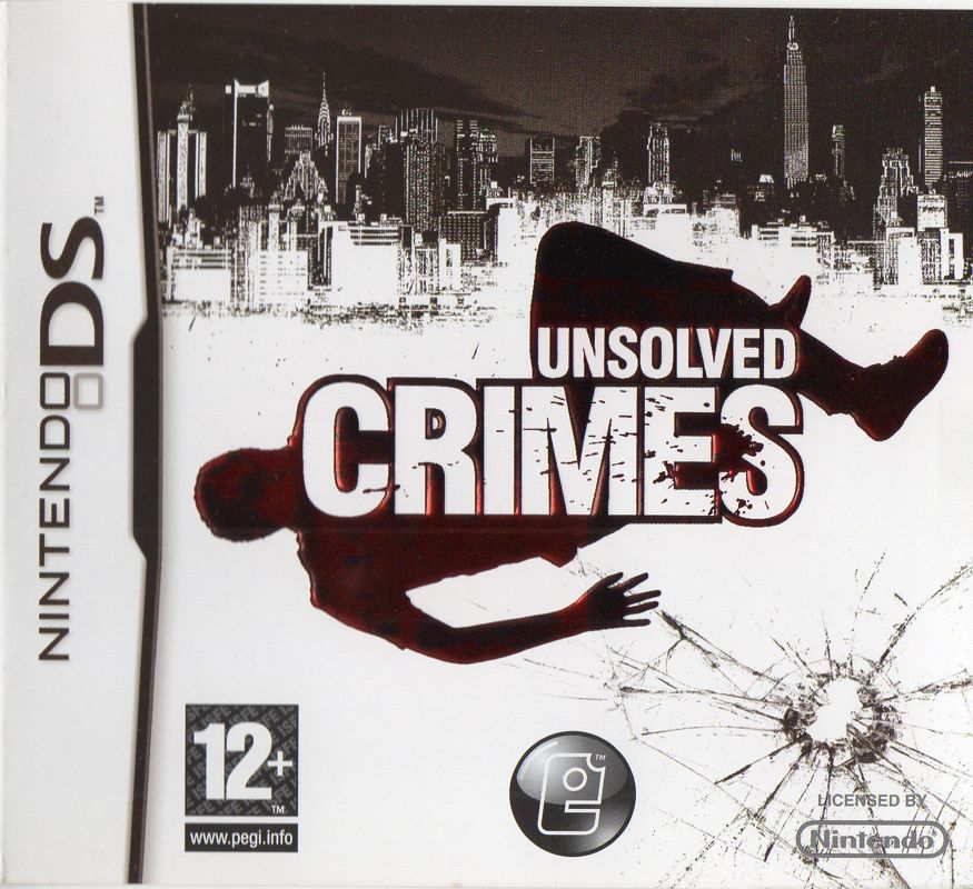 Front Cover for Unsolved Crimes (Nintendo DS)