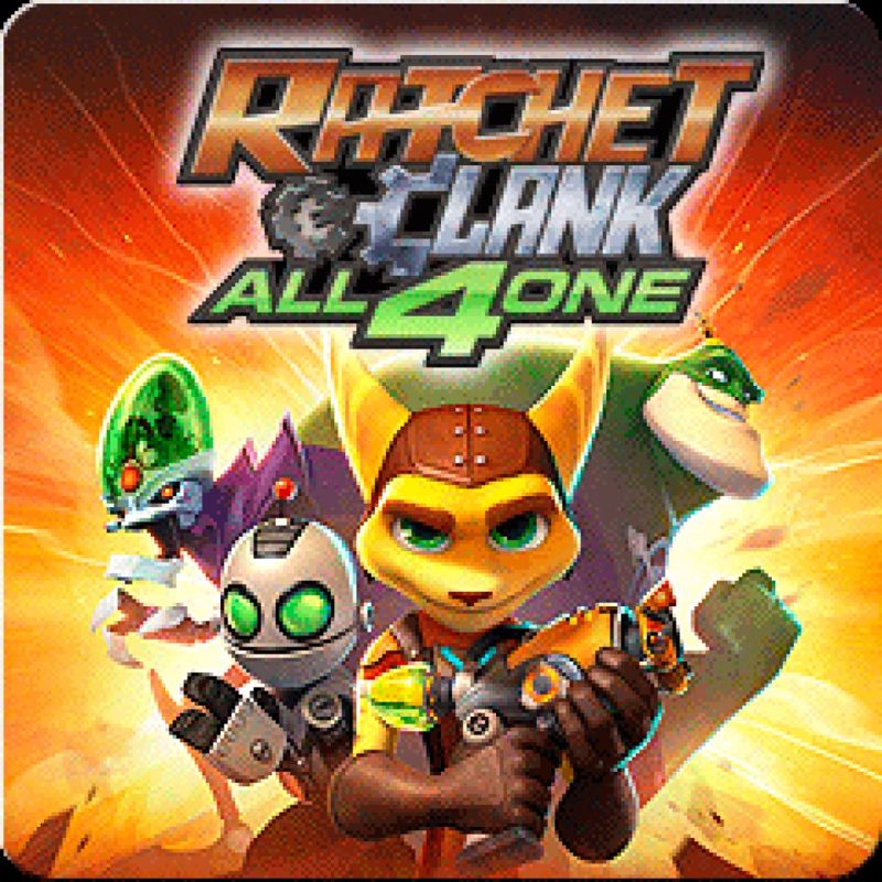 Front Cover for Ratchet & Clank: All 4 One (PlayStation 3) (PSN release)