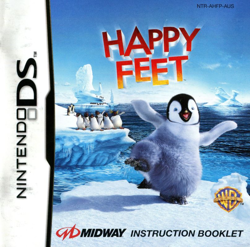 Manual for Happy Feet (Nintendo DS): Front
