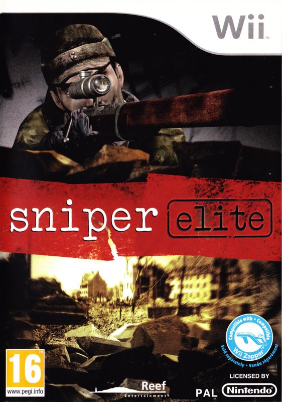 Front Cover for Sniper Elite (Wii)