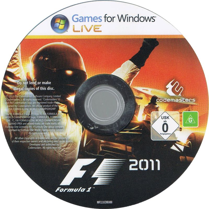 Media for F1 2011 (Windows)