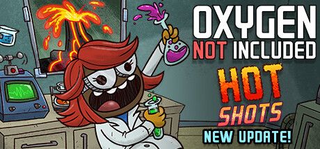 Front Cover for Oxygen Not Included (Linux and Macintosh and Windows) (Steam release): December 2022, Hot Shots update