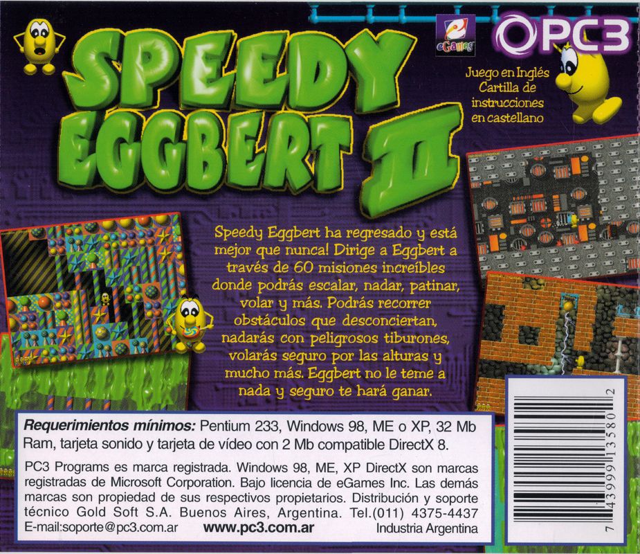 Speedy Blupi II cover or packaging material - MobyGames
