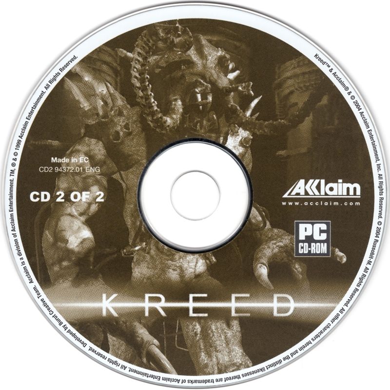 Media for Kreed (Windows): Disc 2