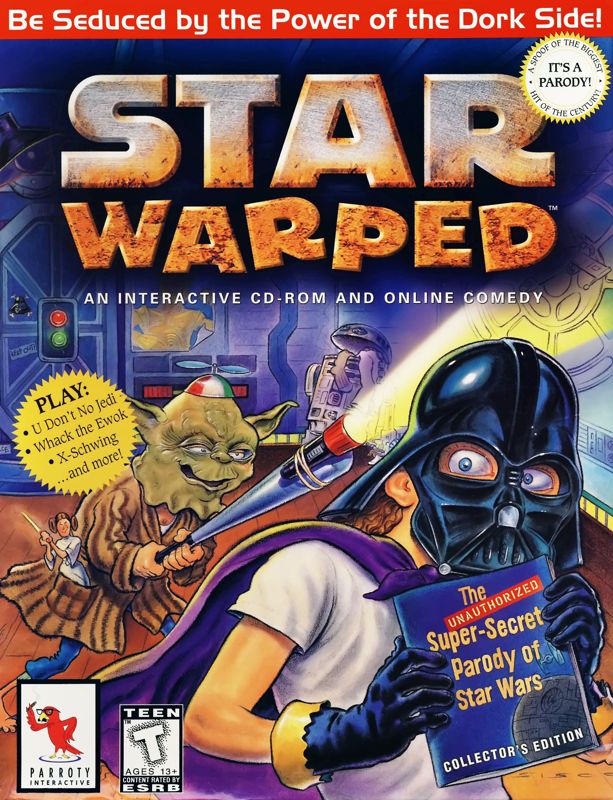 Front Cover for Star Warped (Macintosh and Windows and Windows 3.x)