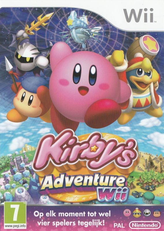 Front Cover for Kirby's Return to Dream Land (Wii)
